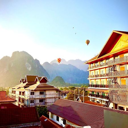 Vang Vieng Ruby Backpackers Hostel Exterior foto