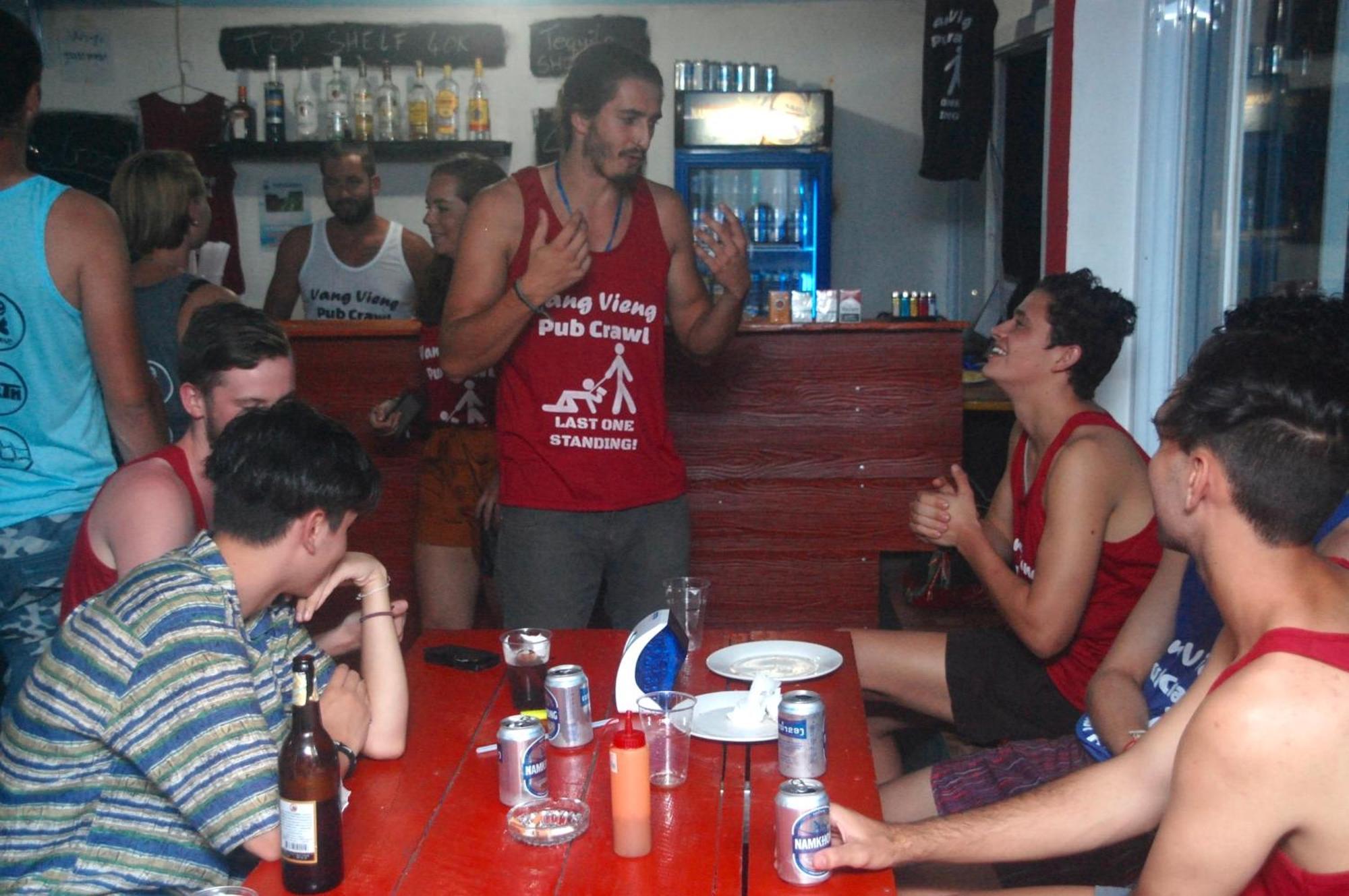Vang Vieng Ruby Backpackers Hostel Exterior foto