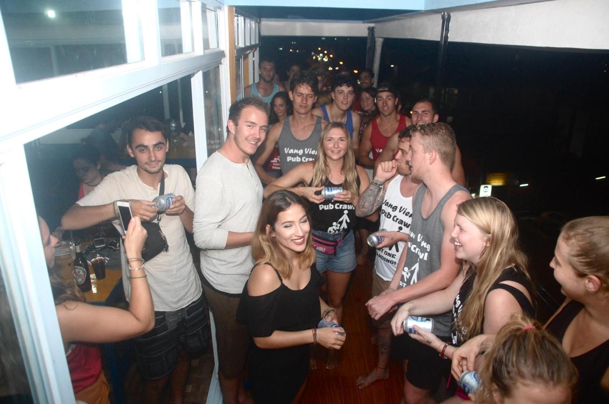 Vang Vieng Ruby Backpackers Hostel Exterior foto